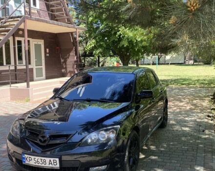 Черный Мазда 3, объемом двигателя 2 л и пробегом 450 тыс. км за 4200 $, фото 1 на Automoto.ua