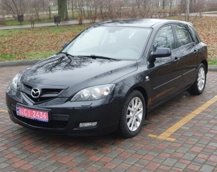 Черный Мазда 3, объемом двигателя 1.6 л и пробегом 264 тыс. км за 5700 $, фото 1 на Automoto.ua