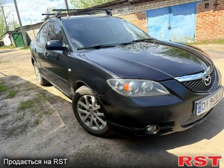 Чорний Мазда 3, об'ємом двигуна 2 л та пробігом 322 тис. км за 4500 $, фото 1 на Automoto.ua