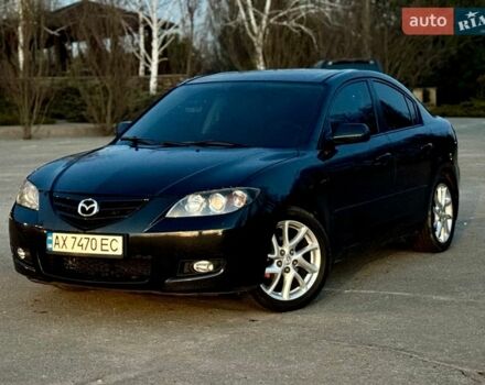Чорний Мазда 3, об'ємом двигуна 1.6 л та пробігом 122 тис. км за 6999 $, фото 1 на Automoto.ua