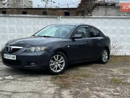 Черный Мазда 3, объемом двигателя 1.6 л и пробегом 211 тыс. км за 5950 $, фото 1 на Automoto.ua