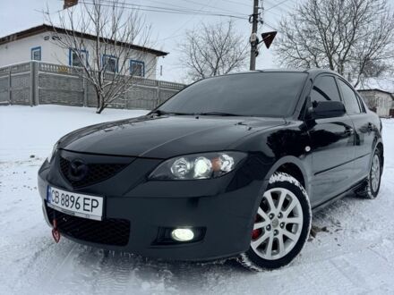 Черный Мазда 3, объемом двигателя 1.6 л и пробегом 328 тыс. км за 5700 $, фото 1 на Automoto.ua