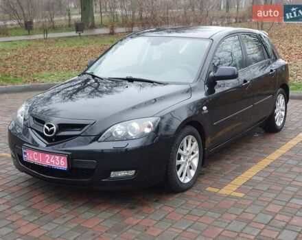 Черный Мазда 3, объемом двигателя 1.6 л и пробегом 264 тыс. км за 5700 $, фото 1 на Automoto.ua