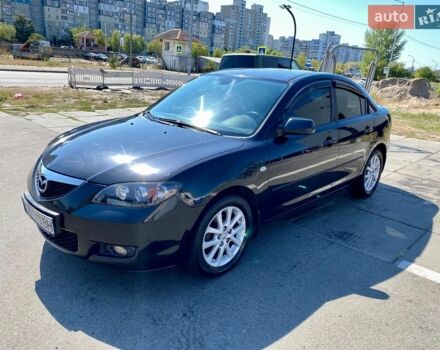 Черный Мазда 3, объемом двигателя 1.6 л и пробегом 252 тыс. км за 6000 $, фото 1 на Automoto.ua