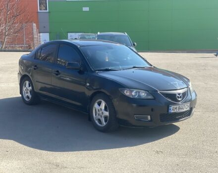 Черный Мазда 3, объемом двигателя 2 л и пробегом 258 тыс. км за 3350 $, фото 1 на Automoto.ua