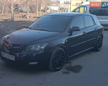 Черный Мазда 3, объемом двигателя 2 л и пробегом 163 тыс. км за 4000 $, фото 1 на Automoto.ua