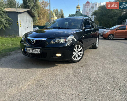 Черный Мазда 3, объемом двигателя 1.6 л и пробегом 153 тыс. км за 5700 $, фото 1 на Automoto.ua