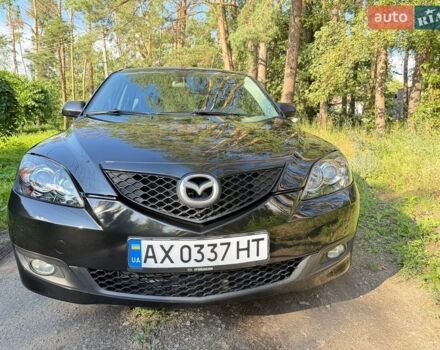 Черный Мазда 3, объемом двигателя 1.6 л и пробегом 290 тыс. км за 6000 $, фото 1 на Automoto.ua