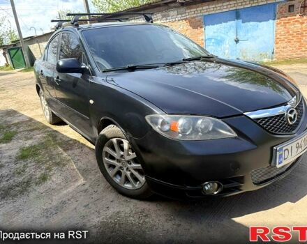 Чорний Мазда 3, об'ємом двигуна 2 л та пробігом 322 тис. км за 4500 $, фото 1 на Automoto.ua
