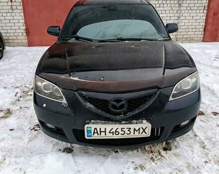Черный Мазда 3, объемом двигателя 1.6 л и пробегом 320 тыс. км за 4300 $, фото 1 на Automoto.ua