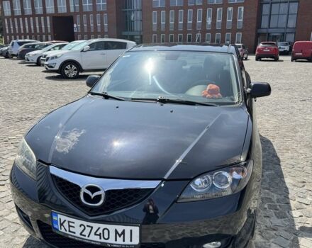 Черный Мазда 3, объемом двигателя 2 л и пробегом 178 тыс. км за 6300 $, фото 1 на Automoto.ua