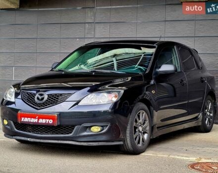 Черный Мазда 3, объемом двигателя 2 л и пробегом 271 тыс. км за 5999 $, фото 1 на Automoto.ua