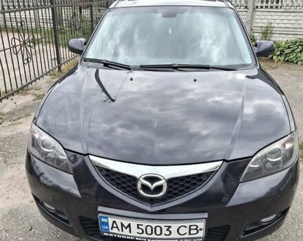Чорний Мазда 3, об'ємом двигуна 1.6 л та пробігом 208 тис. км за 6600 $, фото 1 на Automoto.ua