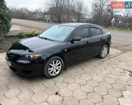 Черный Мазда 3, объемом двигателя 2 л и пробегом 216 тыс. км за 3800 $, фото 1 на Automoto.ua