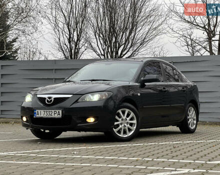 Черный Мазда 3, объемом двигателя 1.6 л и пробегом 256 тыс. км за 5450 $, фото 1 на Automoto.ua
