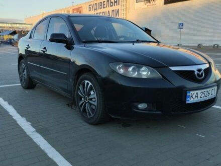 Черный Мазда 3, объемом двигателя 1.6 л и пробегом 325 тыс. км за 4500 $, фото 1 на Automoto.ua