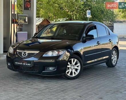Чорний Мазда 3, об'ємом двигуна 1.6 л та пробігом 150 тис. км за 6299 $, фото 1 на Automoto.ua