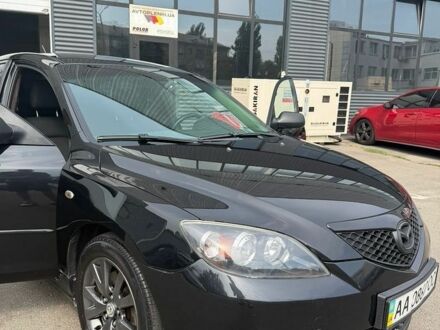 Черный Мазда 3, объемом двигателя 2 л и пробегом 271 тыс. км за 6000 $, фото 1 на Automoto.ua