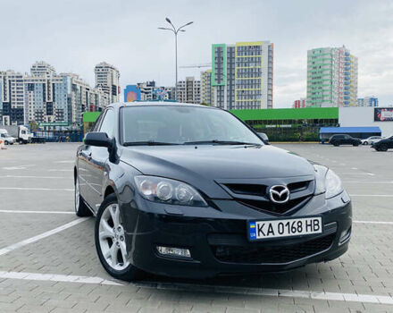 Черный Мазда 3, объемом двигателя 2 л и пробегом 200 тыс. км за 5750 $, фото 1 на Automoto.ua