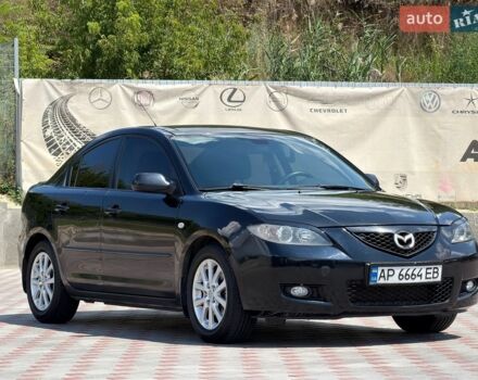 Черный Мазда 3, объемом двигателя 1.6 л и пробегом 178 тыс. км за 5900 $, фото 1 на Automoto.ua