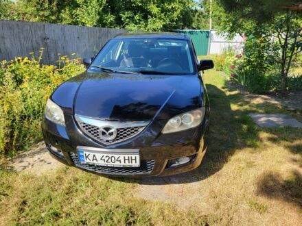 Черный Мазда 3, объемом двигателя 1.6 л и пробегом 325 тыс. км за 4600 $, фото 1 на Automoto.ua