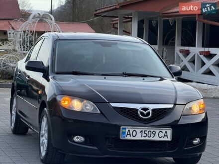 Черный Мазда 3, объемом двигателя 1.6 л и пробегом 167 тыс. км за 5999 $, фото 1 на Automoto.ua