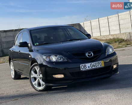 Черный Мазда 3, объемом двигателя 1.6 л и пробегом 107 тыс. км за 7400 $, фото 1 на Automoto.ua