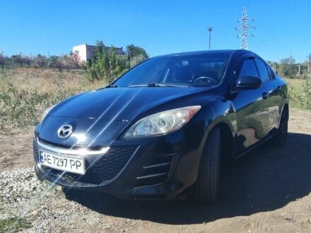 Черный Мазда 3, объемом двигателя 2 л и пробегом 180 тыс. км за 5500 $, фото 1 на Automoto.ua