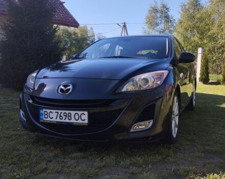 Черный Мазда 3, объемом двигателя 1.6 л и пробегом 220 тыс. км за 5200 $, фото 1 на Automoto.ua