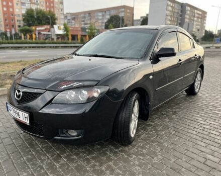 Черный Мазда 3, объемом двигателя 1.6 л и пробегом 211 тыс. км за 5900 $, фото 1 на Automoto.ua