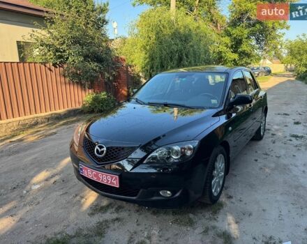 Чорний Мазда 3, об'ємом двигуна 1.6 л та пробігом 194 тис. км за 7350 $, фото 1 на Automoto.ua