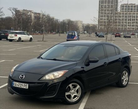 Черный Мазда 3, объемом двигателя 2 л и пробегом 250 тыс. км за 6950 $, фото 1 на Automoto.ua