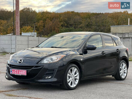 Чорний Мазда 3, об'ємом двигуна 1.6 л та пробігом 205 тис. км за 7499 $, фото 1 на Automoto.ua