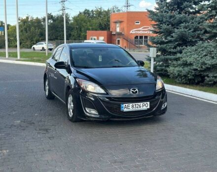 Черный Мазда 3, объемом двигателя 1.6 л и пробегом 172 тыс. км за 5800 $, фото 1 на Automoto.ua
