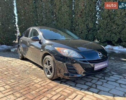 Черный Мазда 3, объемом двигателя 1.6 л и пробегом 173 тыс. км за 6000 $, фото 1 на Automoto.ua