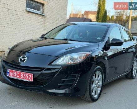 Чорний Мазда 3, об'ємом двигуна 1.6 л та пробігом 185 тис. км за 6499 $, фото 1 на Automoto.ua