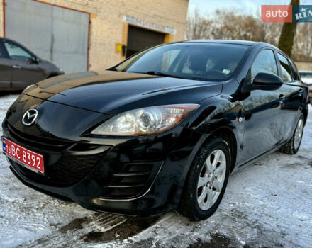 Черный Мазда 3, объемом двигателя 1.6 л и пробегом 165 тыс. км за 6799 $, фото 1 на Automoto.ua