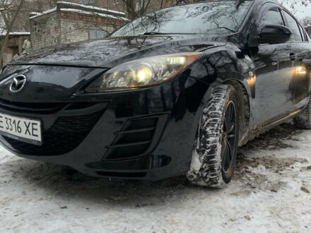 Черный Мазда 3, объемом двигателя 1.6 л и пробегом 286 тыс. км за 6399 $, фото 1 на Automoto.ua