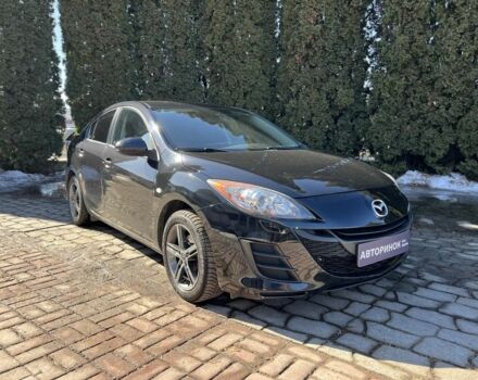 Черный Мазда 3, объемом двигателя 1.6 л и пробегом 173 тыс. км за 6000 $, фото 1 на Automoto.ua