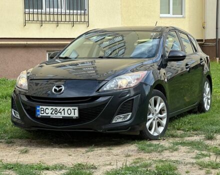Черный Мазда 3, объемом двигателя 1.6 л и пробегом 150 тыс. км за 6500 $, фото 1 на Automoto.ua