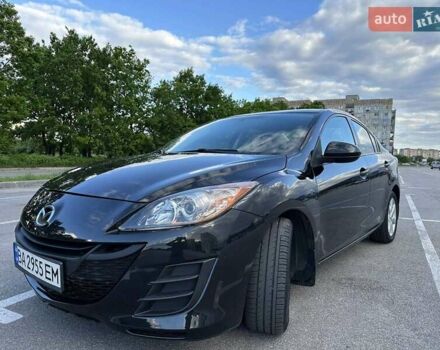 Черный Мазда 3, объемом двигателя 2 л и пробегом 187 тыс. км за 7500 $, фото 1 на Automoto.ua