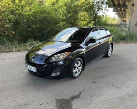 Черный Мазда 3, объемом двигателя 1.6 л и пробегом 235 тыс. км за 4999 $, фото 1 на Automoto.ua