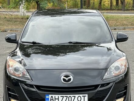 Черный Мазда 3, объемом двигателя 1.6 л и пробегом 224 тыс. км за 7500 $, фото 1 на Automoto.ua