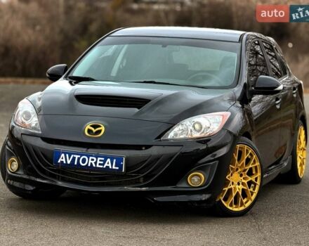 Черный Мазда 3, объемом двигателя 2.26 л и пробегом 192 тыс. км за 10200 $, фото 1 на Automoto.ua