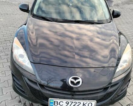 Черный Мазда 3, объемом двигателя 1.6 л и пробегом 220 тыс. км за 6800 $, фото 1 на Automoto.ua
