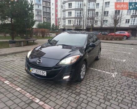 Черный Мазда 3, объемом двигателя 1.6 л и пробегом 257 тыс. км за 7850 $, фото 1 на Automoto.ua