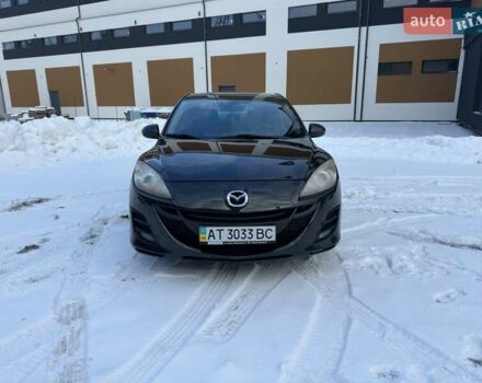 Черный Мазда 3, объемом двигателя 1.6 л и пробегом 258 тыс. км за 7600 $, фото 1 на Automoto.ua