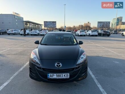 Черный Мазда 3, объемом двигателя 1.6 л и пробегом 190 тыс. км за 7600 $, фото 1 на Automoto.ua