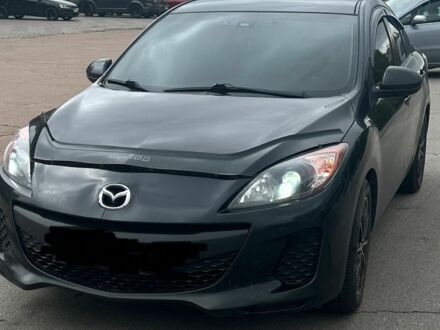 Черный Мазда 3, объемом двигателя 2 л и пробегом 173 тыс. км за 7200 $, фото 1 на Automoto.ua
