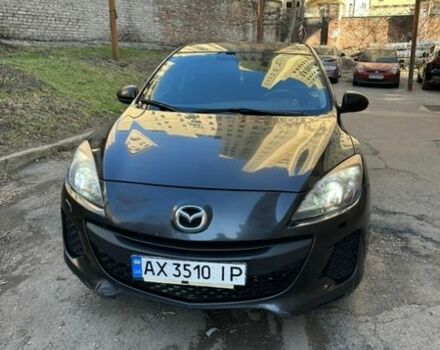 Черный Мазда 3, объемом двигателя 1.6 л и пробегом 282 тыс. км за 6500 $, фото 1 на Automoto.ua